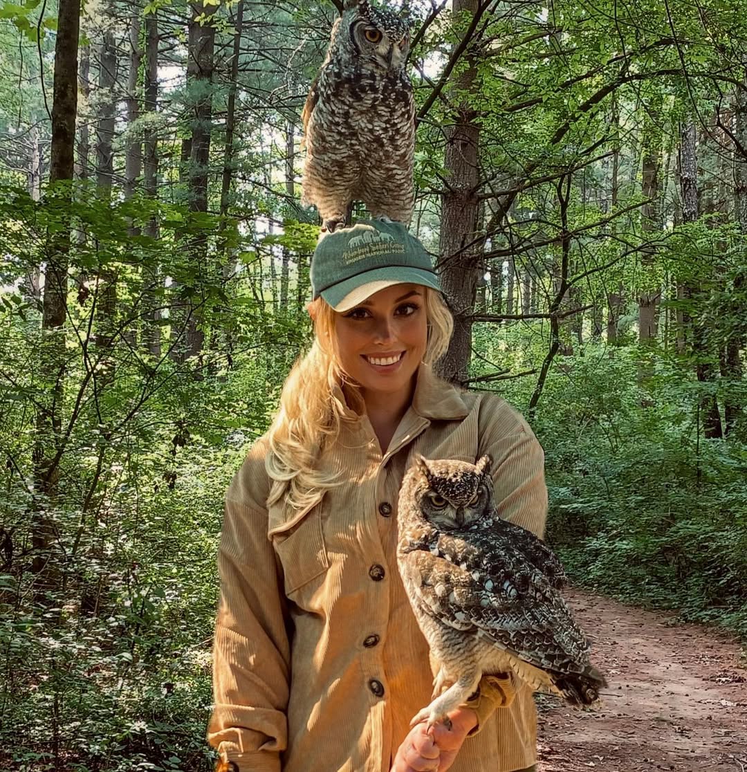 Cassandra with wildlife